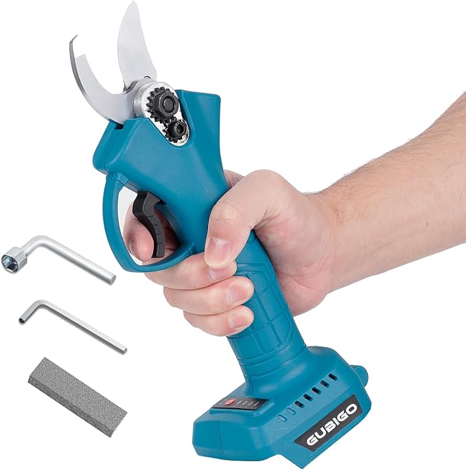 Electric Pruning Shears Cordless Pruner for Makita 18V/21V Battery, Adjustable Cutting Diameter 10-30MM (0.4-1.18IN), Power Pruning for Gardening and Branch Pruning (Pruner Only, No Battery)