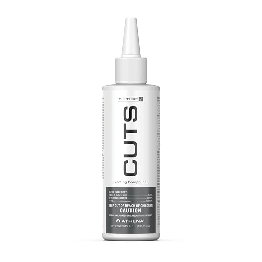 Athena Cuts Rooting Hormone Cloning Gel | Root Growth Hormone for Plant Cuttings, Clones & Propagation | Fast Root Development for All Plant Types | Easy Application Rooting Gel | 8 Ounce