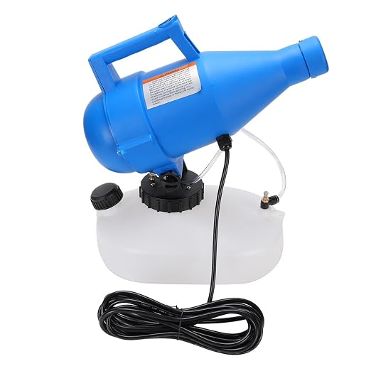 Electric Fogger Sprayer, 4.5L Adjustable Portable Fogger for Indoor and Outdoor Use - Variable Flow Control, Fine Atomization, Ideal for Hotels and Gardens