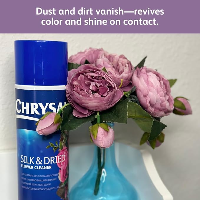 Chrysal Silk and Dried Flower Cleaner, 14.8 oz (2 Pack)