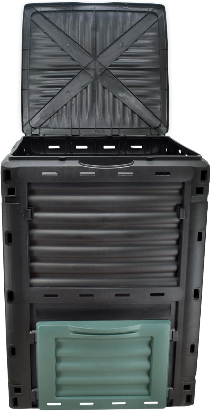 Arcadia Garden Products Outdoor Large Standing Garden Composter, 80 Gal - 300L