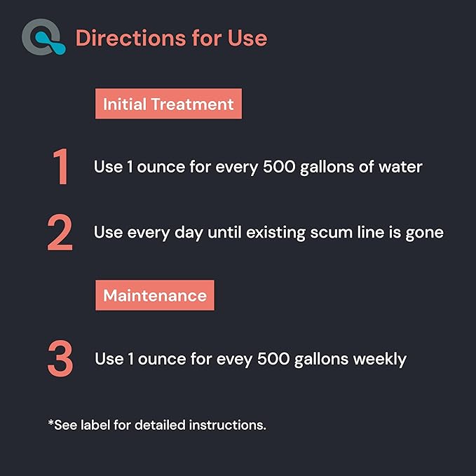 AquaDoc Spa Enzyme Water Treatment – 32oz Natural Hot Tub Enzyme Cleaner & Clarifier – Eco-Friendly Hot Tub Chemical for Crystal Clear, Odor-Free, Balanced Water