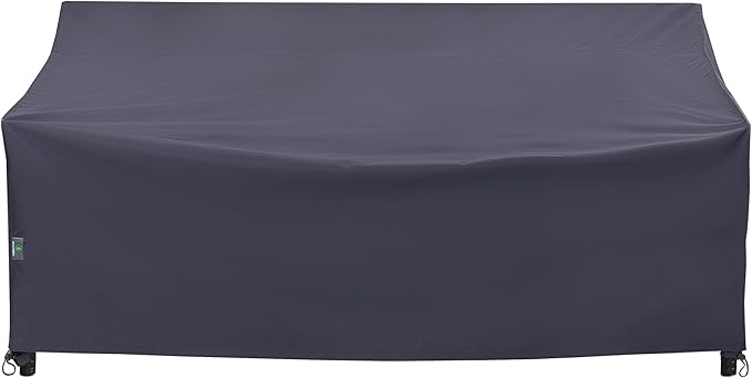F&J Outdoors Patio Loveseat Cover, Heavy Duty Waterproof UV Resistant 2-Seater Cover, 62" W x 39" D x 36" H