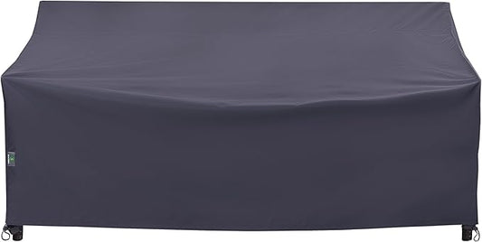 F&J Outdoors Patio Loveseat Cover, Heavy Duty Waterproof UV Resistant 2-Seater Cover, 62" W x 39" D x 36" H