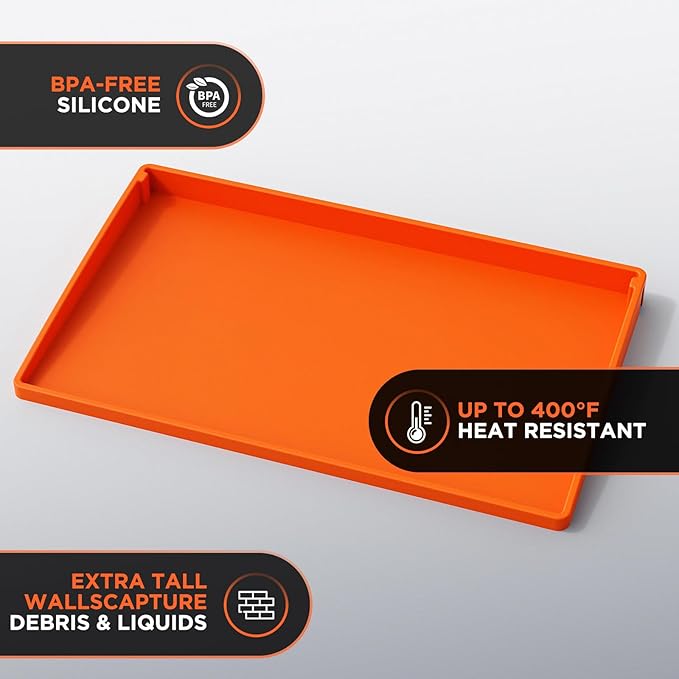 36" Silicone Griddle Mat for Blackstone 36 Inch Grill, Heavy Duty Food Grade Silicone Cover, All-Season Dirt & Rust Protection