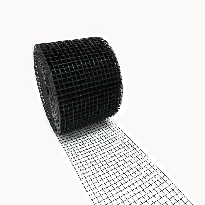 Solar Panel Bird Proof Cover Black Heavy-Duty PVC 1/2 inch 6in * 50FT Bird Proof Rolling net kit Solar Panel Animal Protection Device, can Prevent Pigeons and Birds from Entering The Room