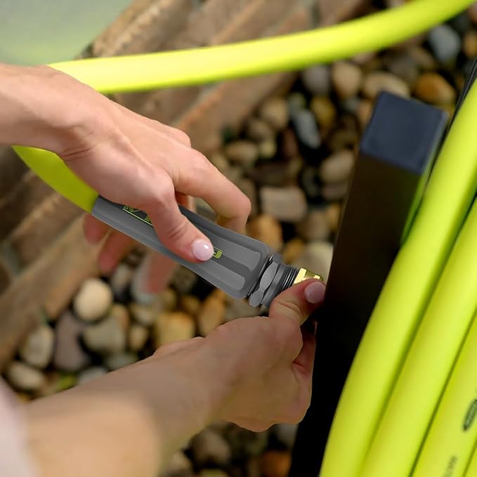 Flexzilla Garden Lead-in Hose 5/8 in. x 5 ft., Lightweight All-Weather Water Hose, Durable and Flexible, Leak-Free Connections
