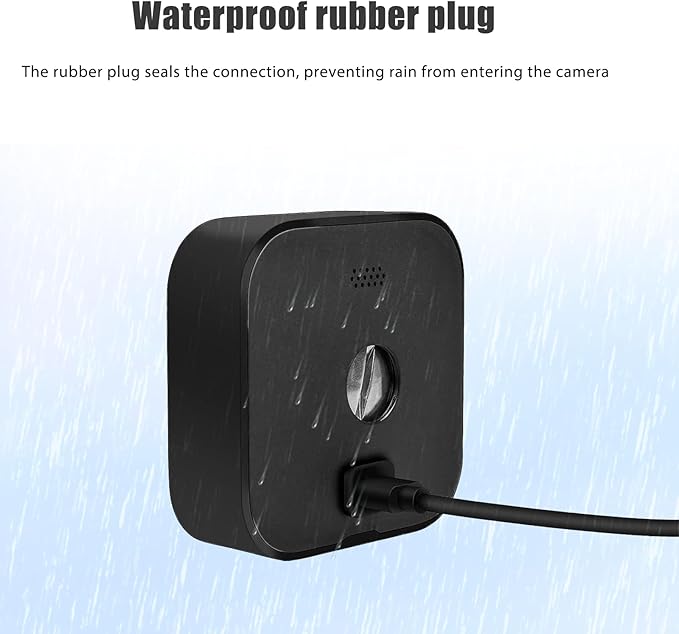 Solar Panel for Blink Camera, Solar Panel Compatible with Blink Outdoor (3rd Gen) XT XT2 Camera, IP65 Waterproof, 13.12ft Cable, Wall Mount