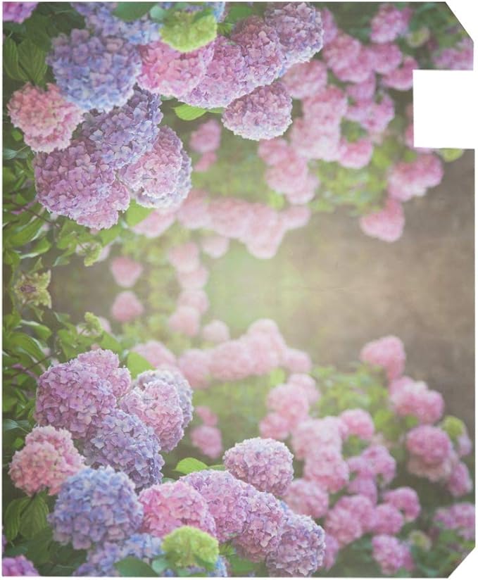 ZZKKO Mailbox Decor Colorful Hydrangea Mailbox Covers Magnetic Seasonal Colorful Pattern Home Houses Letter Box Cover Decorations,25.5x20.8 Inch Large Size,Multicolor