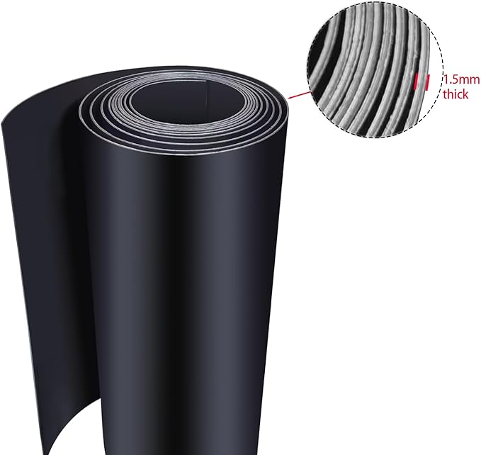 20ft x 18in x 60mil Tree Root Barrier for Landscaping & Protect Roads | Bamboo Barrier Heavy-Duty Root Blocker Rhizome Control Barrier