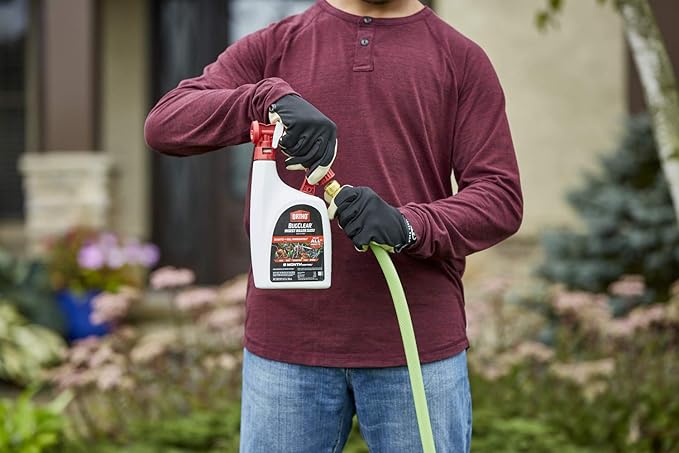 Ortho BugClear Insect Killer for Lawns & Landscapes Ready to Spray - Kills Periodical Cicadas, Ants, Spiders, Fleas, Ticks & More, Outdoor Bug Spray for up to 6 Month Insect Control, 32 oz.