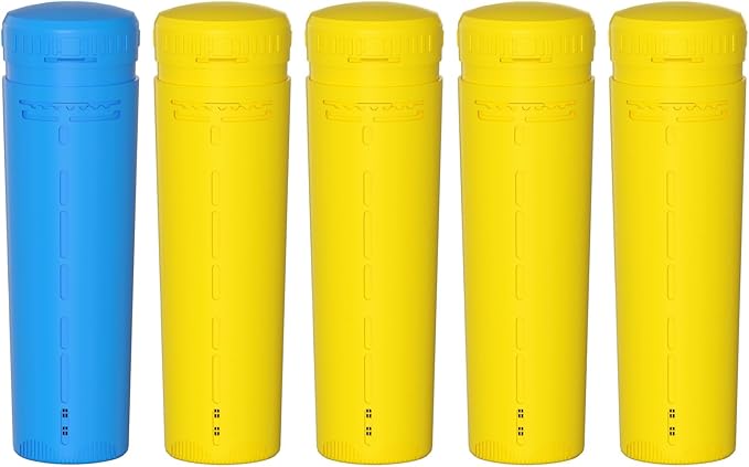 Replacement Mineral and Bromine Cartridge Kit Compatible with Hot Tub Frog Serene Floating System - 4 Month Bundle (1+4) Pack