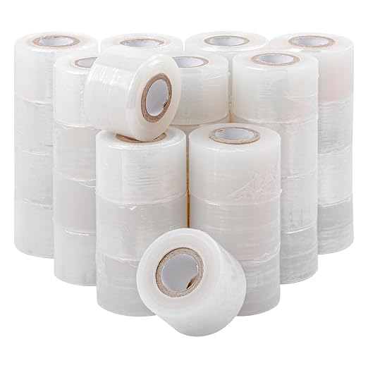 36 Pack 1.6 Inch Plants Grafting Tape, Grafting Film for Plant, Stretchable Garden Plants Repair Budding Tapes for Fruit Trees, Flower, Persimmon Trees, Vegetable