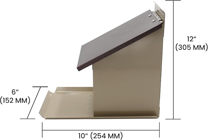 Zenport Z38079 Squirrel Lunch Box Hopper Squirrel Feeder - Helps Divert Squirrels Away from Dedicated Bird Feeders - 6 Pack