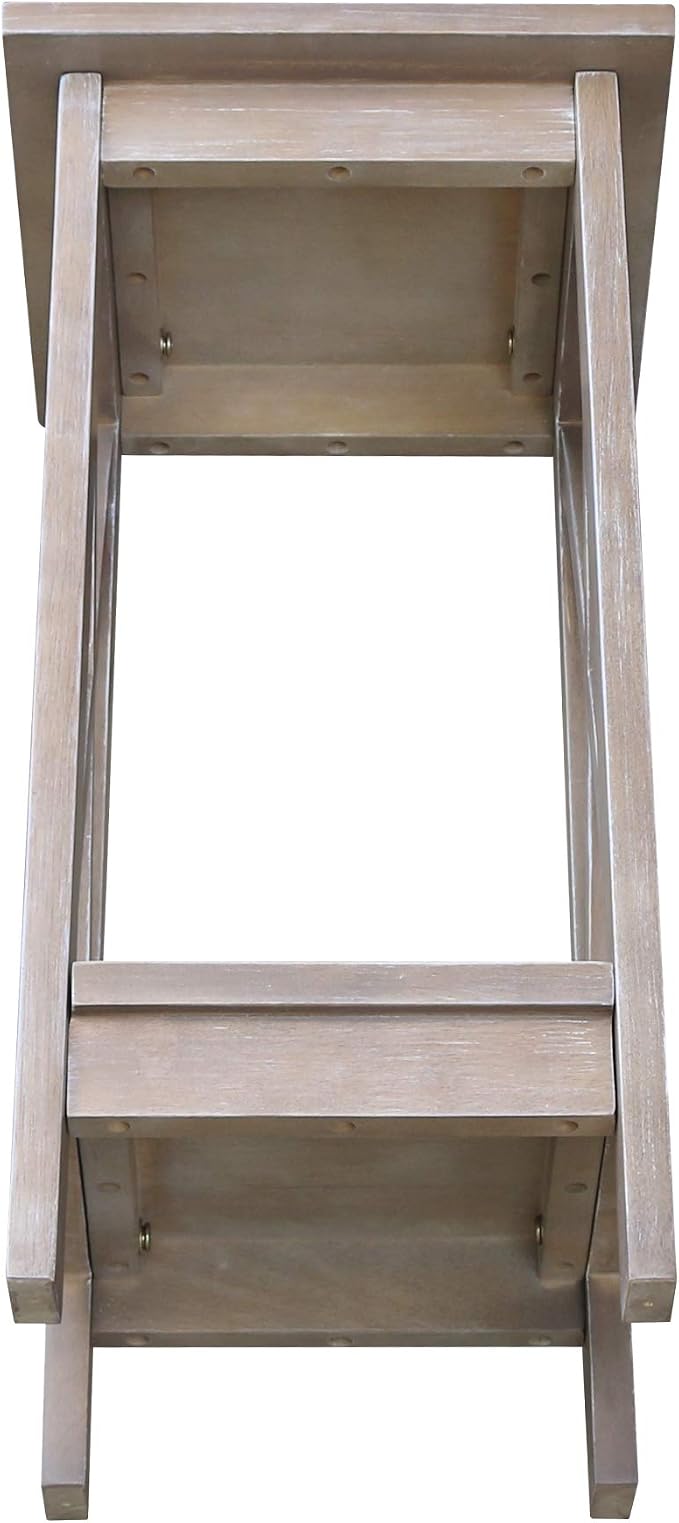 International Concepts 24" X-Sided Plant stand, Gray
