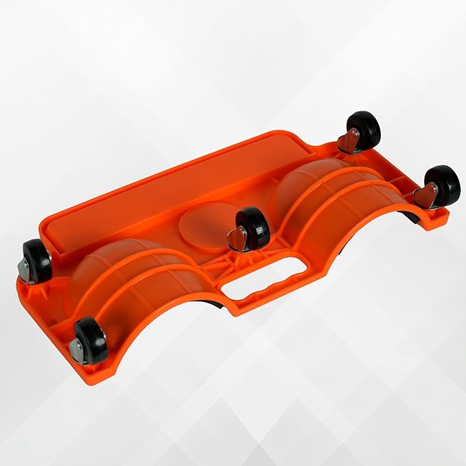 Rolling Knee Creeper - Floor Kneeling Pads, 360 Swivel Castors, Built-in Tool Tray, Foam Cushion, Home-Workshop-Garage-Auto Repair Accessory