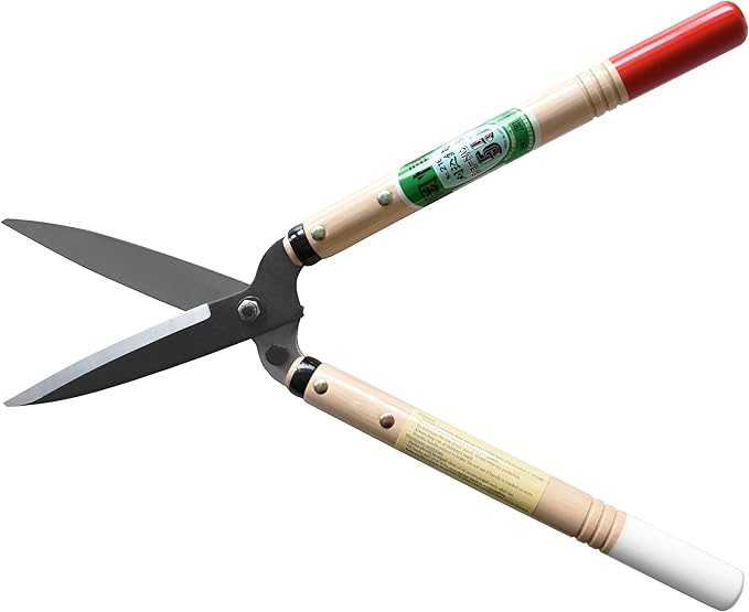 Okatsune Precision Hedge Shears 6" Blade, 20" total length