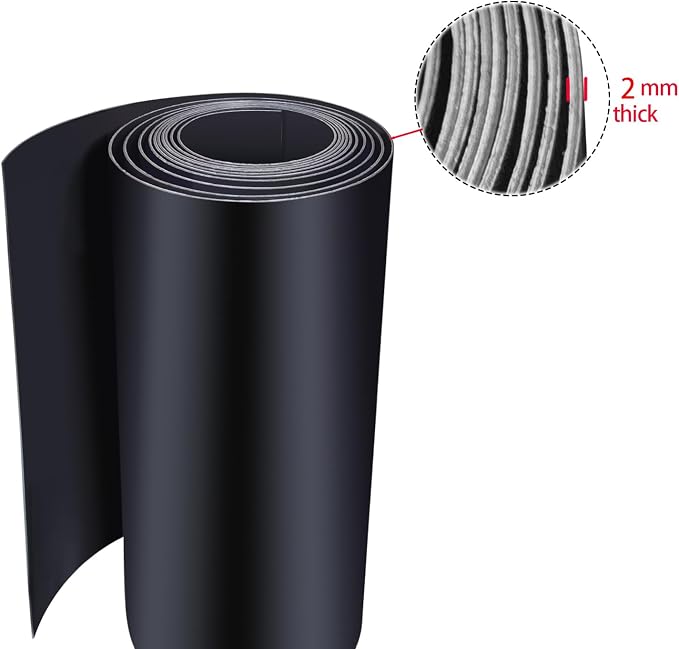 50ft x 30in x 80mil Tree Root Barrier -Protect Sidewalks & Landscapes | Heavy-Duty Bamboo Root Blocker for Invasive Roots