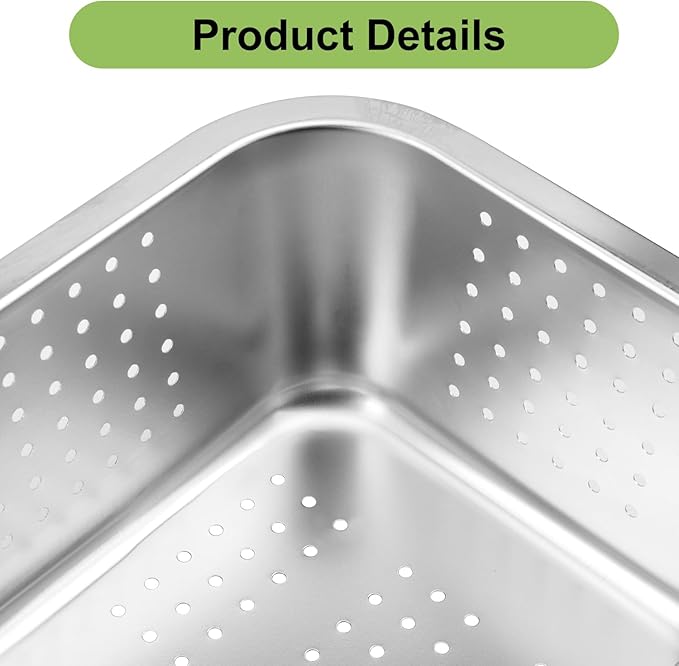 2 Set (4 Pack) Stainless Steel Sprouting Tray, 13 x 9 inches Stainless Steel Germination Trays for Indoor Microgreens, Broccoli Sprouts & Wheatgrass
