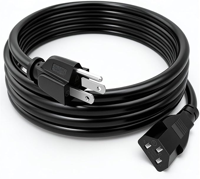 Power Cord for Traeger D2 Grills KIT0257, 3-Prong US Cable Compatible with Pro 575 & 780, Ironwood 650 & 885, Timberline 850 & 1300, Silverton 620 & 810, Century 885, 6ft, 1pcs, Classic