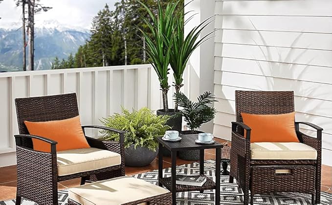 VAKADO VAKADO12x20Fall Outdoor Lumbar Waterproof Throw Pillow Covers Set of 2 Decorative Pumpkin Patio Furniture Sunbrella Cushion Cases Outside Decor for Couch Garden Bench Porch