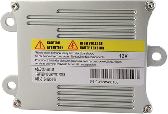 Xenon D1S D1R 35W HID Ballast 93235016 Factory OEM Direct Replacement Control Unit Module for Buick Land Rover 2008-2012 (D1-P)