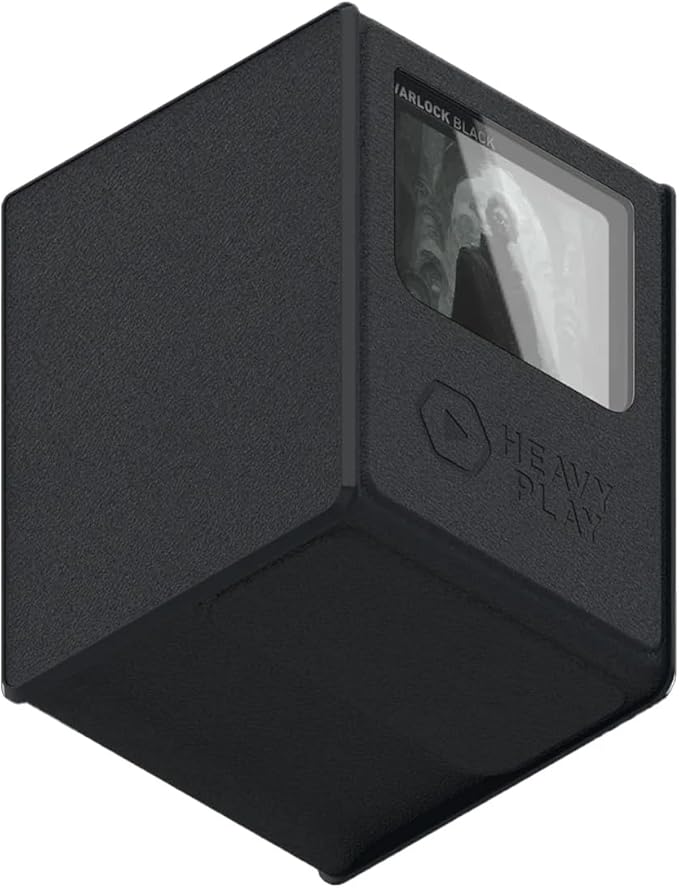RFG Deck Box MAX 100 Double Sleeved Warlock Black