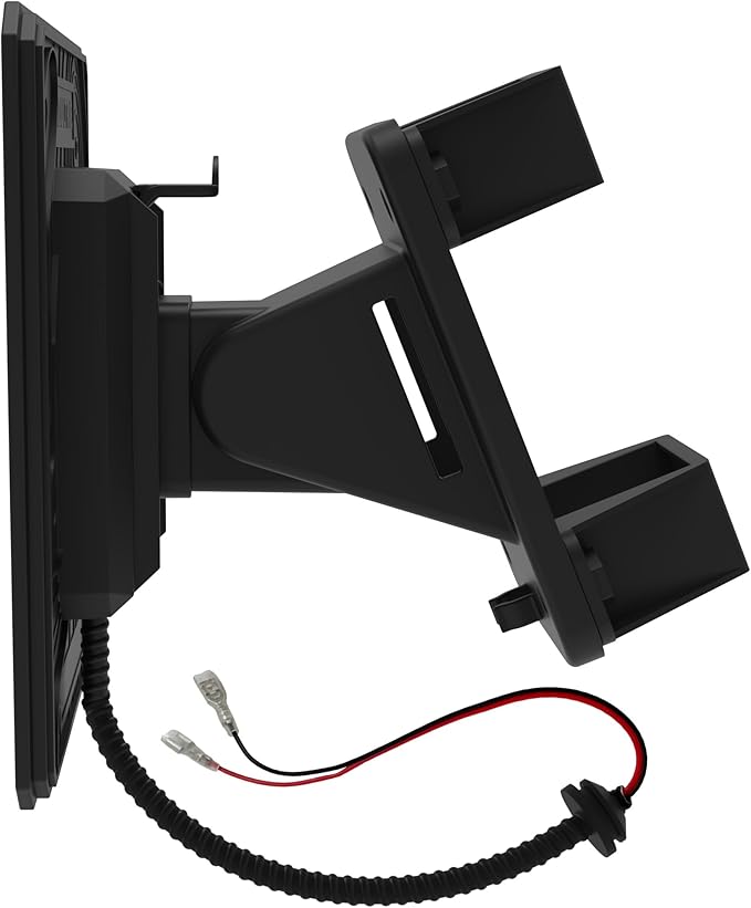 Moultrie 6 Volt Solar Panel for Deer Feeders - Designed for Moultrie Pro Hunter 3 Series Feeders - Tab Top Battery Connections - 6 Volt - 2.5 Watts