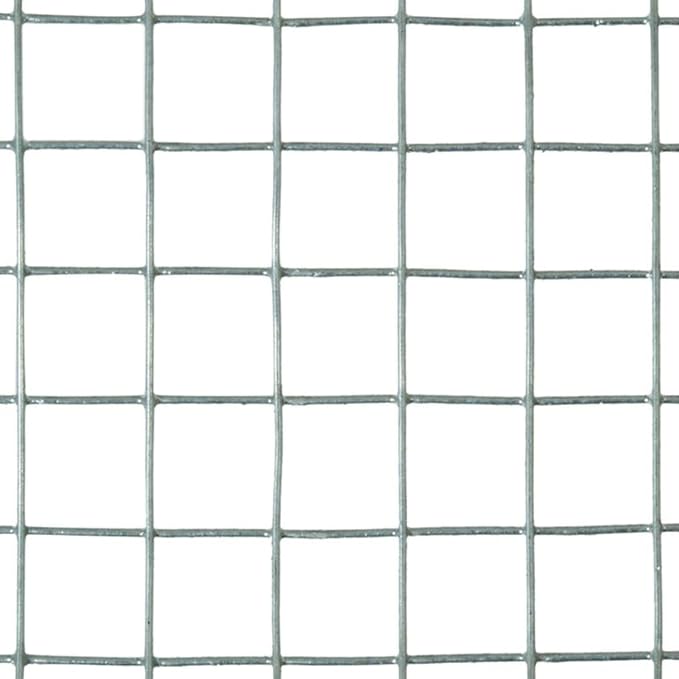 YARDGARD 1/2 Inch Mesh Welded Wire Fence, Hardware Cloth, 19 Gauge Galvanized Steel for Garden Protection, Cage Fencing, Chicken and Rabbit Barriers, and Crafts, 24 Inches x 50 Feet