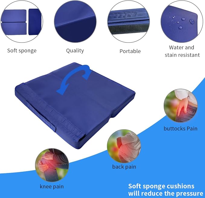 Garden Kneeler and Seat Heavy Duty Gardening Bench Extra Wide,Gardening Stools and Seats for Seniors,Garden Bench for Kneeling and Sitting,Foldable Kneeling Bench