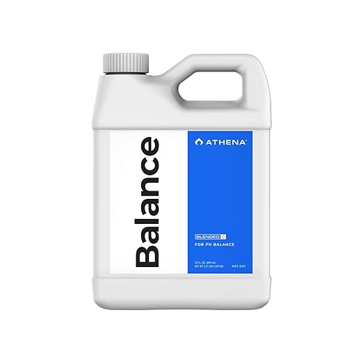 Athena Blended Balance | Liquid pH Buffer & Stabilizer for RO Water | Formula for Hydroponics | Sediment-Free, Dosatron Compatible | 32 Ounce