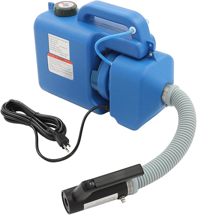 Bacocoo 8L Electric ULV Cold Fogger Machine with Backpack Mist Atomizer, Adjustable Flow Rate Electric Atomizer Sprayer, Large Area Spraying for Home Indoor and Outdoor.