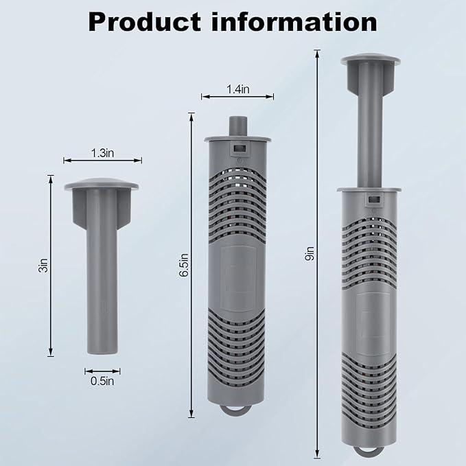 Spa Silver Ion Cartridges for Hot Tubs 3 Pack, Hot Tub Mineral Ion Stick - Keeps Water Clean & Clear, Lasts 4 Months - Mineral Cartridges Sticks for Spa and Hot Springs