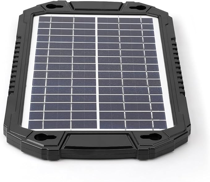 Sunway Solar Car Battery Trickle Charger & Maintainer 8W 12V Waterproof Solar Panel Power Charging Kit for Car Automotive RV Marine Boat Motorcycle Truck Trailer Tractor Powersports Snowmobile