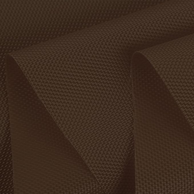 Waterproof Canvas Fabric by The Yard 58inch 600D Upholstery Material Polyester Fabric Outdoor Water Resistant Fabric for Sewing Chair Patio Cushion Purse Bag Interior, Pre Cut 3 Yard Brown