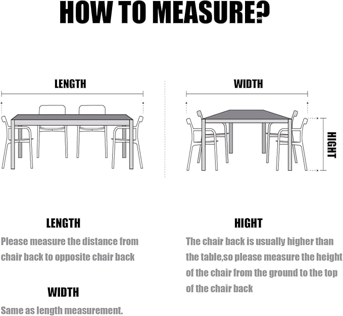 LCOGD Patio Furniture Cover,Outdoor Furniture Covers Waterproof General Purpose, Outdoor Sofa Sets Covers Heavy Duty Windproof Anti-UV (Square-90"*90"*30 ")