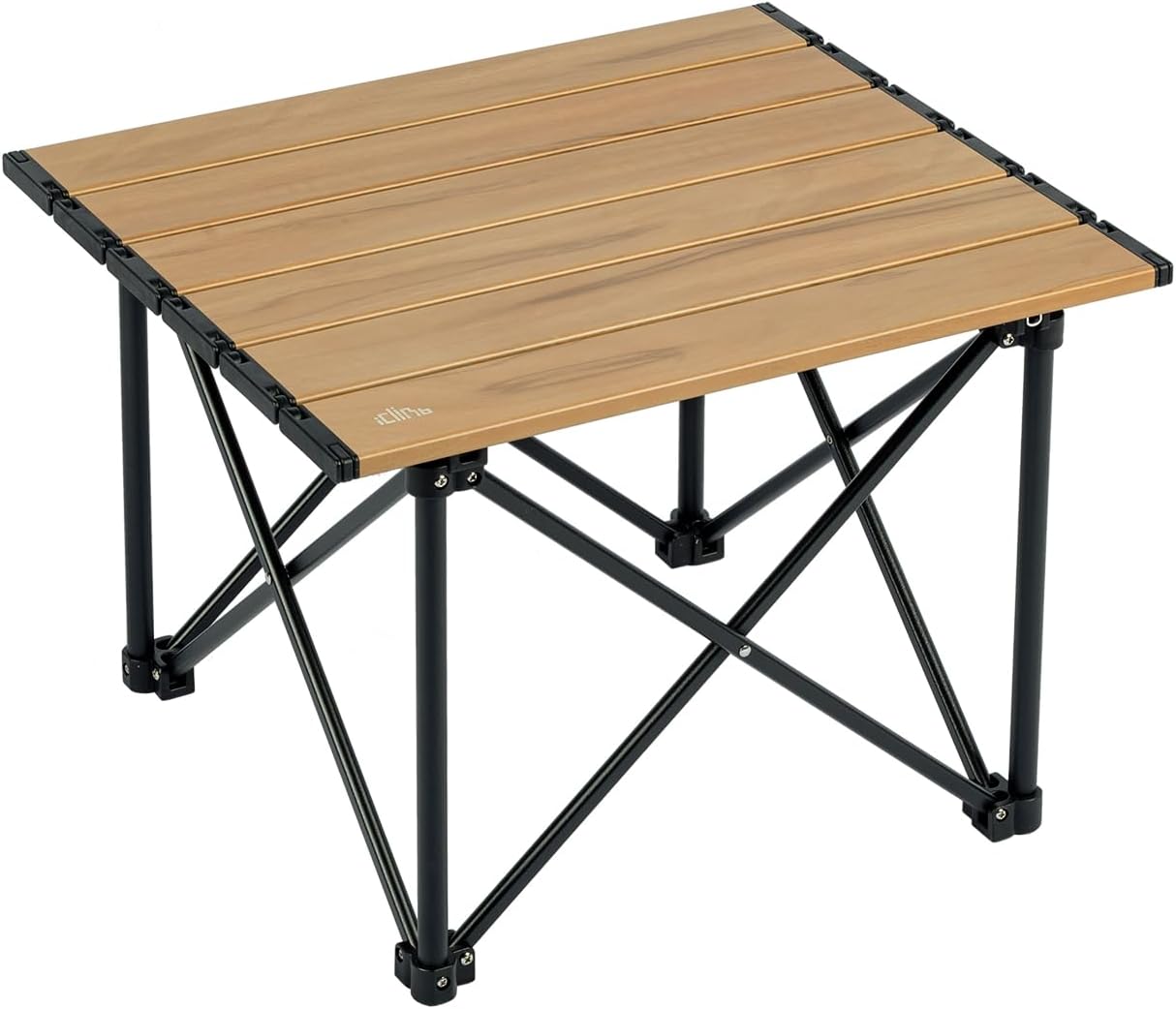 iClimb Ultralight Compact Camping Folding Table with Carry Bag (Reinforced Nature - S)