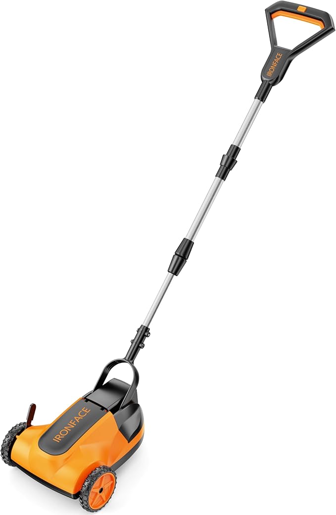 IRONFACE Cordless Walk-Behind Lawn Mower Compatible with Dewalt 20v Battery Platform(DCB205 DCB206 DCB204 DCB207...) 20V Electric Lawn Mowers for Garden, Yard and Farm, (Tool Only, No Battery)