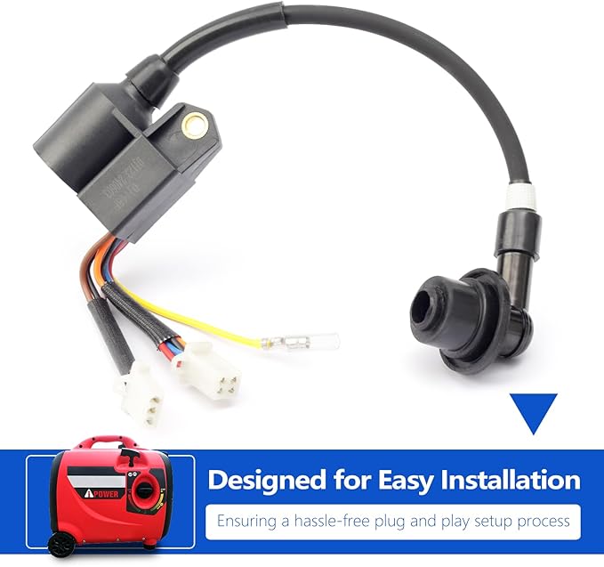 Ignition Coil Module Replacement for A iPower SUA2000i SUA2000iD SUA2300i SUA2300iD Invertor Generator for Pulsar PG2000iS for Wen Power 56203i 1600 2000 Watt 79cc Inverter Generator Ignitors