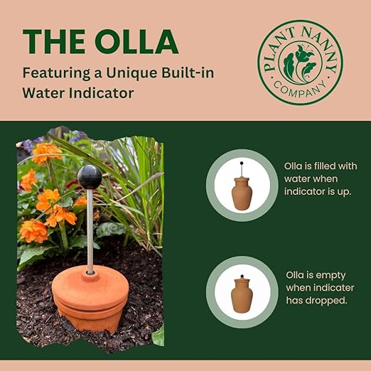 Plant Nanny Olla (1 Liter Single)