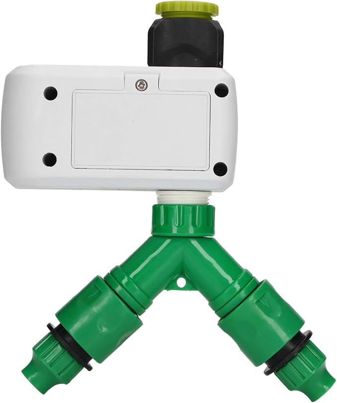 Solar Smart Water Timer, Solar Powered Hose Timer Automatic Drip Irrigation Kit for Outdoor Garden Lawn Irrigation System, Programmable and Rain Detection