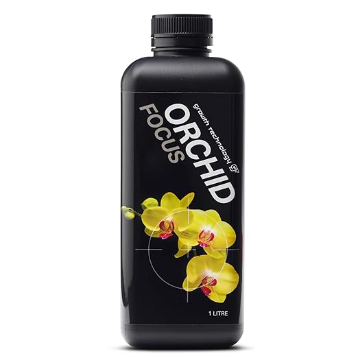 Growth Technology GT Orchid Focus – Liquid Plant Nutrient for Phalaenopsis, Vanda, Cymbidium, Dendrobium, Bromeliads & Indoor Plants – Nitrate-Based for Healthy Growth & Foliage – 1 Quart (946 mL)