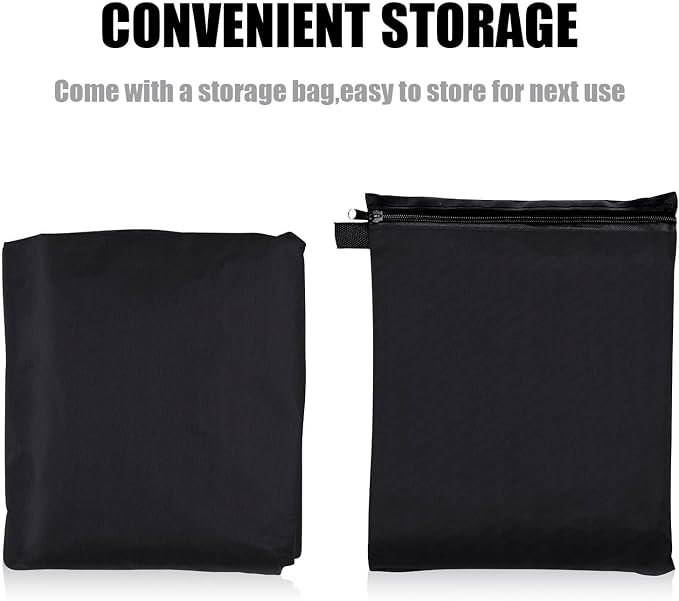 LCOGD Patio Furniture Cover ,Outdoor Furniture Covers Waterproof General Purpose, Outdoor Sofa Sets Covers Heavy Duty Windproof Anti-UV70"Lx47"Wx30"H