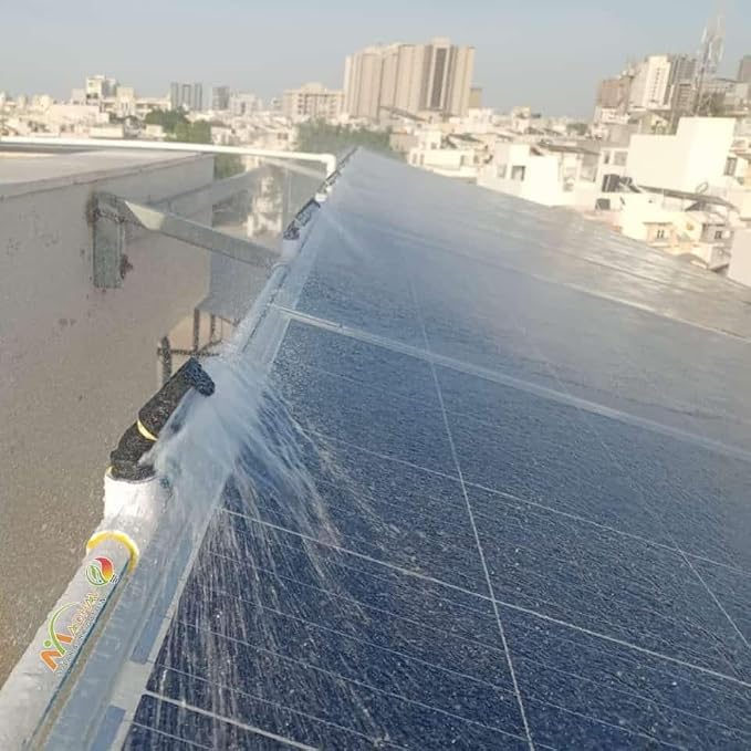 Solar Panel Cleaning Sprinkler, Nylon Material, UV Protection, Made by Nylon Material | 180 Degree | Size -1/2'' Thread | Spray Range 4 Feet Diameter | Set of 10 Pcs