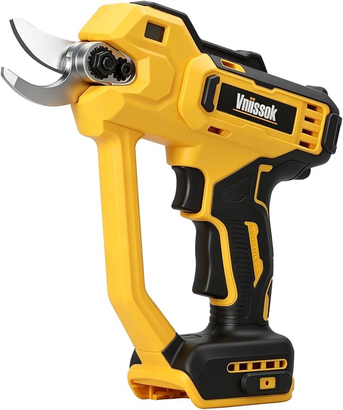 Electric Pruning Shears Cordless Pruner Shears Compatible with DeWalt 20V Battery (No Battery) Perfect for Tree Trimming Gardening, Garden Orchard (Electric Pruning Shears)