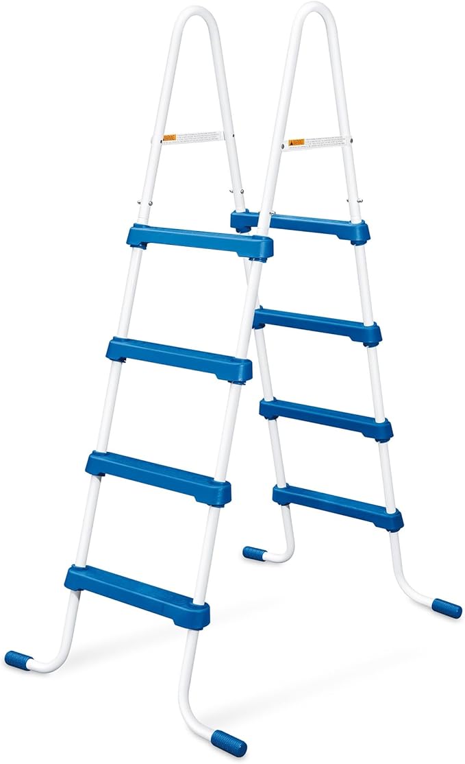 Funsicle 48" SureStep Pool Ladder, for Above Ground Swimming Pools, Blue & White