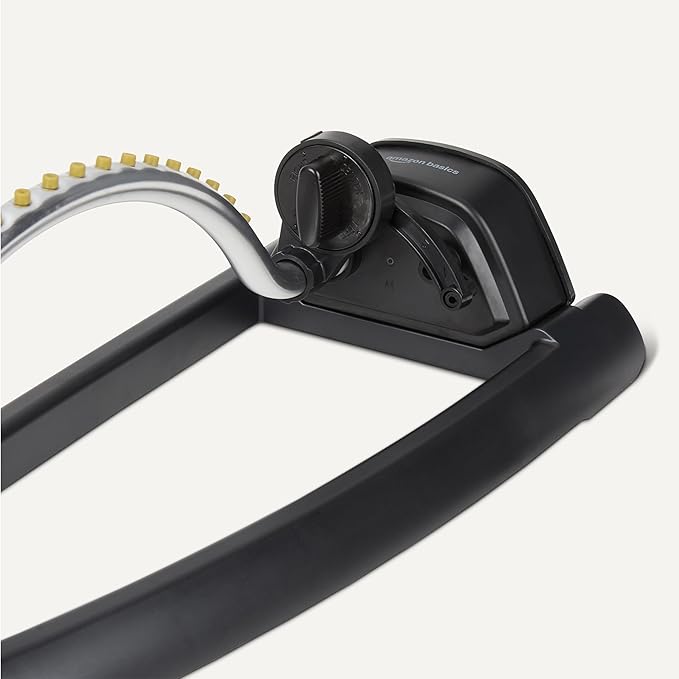 Amazon Basics Oscillating Lawn Sprinkler for Yard, Garden and Flower Beds, 3600 Square Foot Coverage, Black
