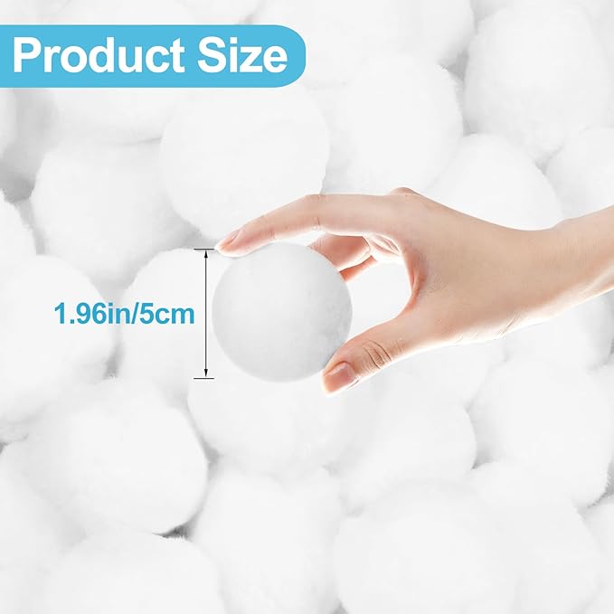 3.1 lbs Pool Filter Balls for Sand Filter Pump, Reusable Efficient Pool Filter Media Balls for Swimming Pool Sand Pump, Replace 100 lbs Pool Filter Sand, Lasts for Several Seasons