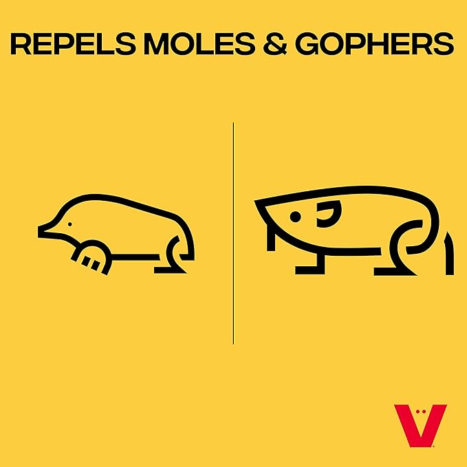 Victor Mole and Gopher Sonic Spike - Outdoor Mole and Gopher Repellent - M9012 - Chemical Free Solution - 2 Pack Sonic Spikes