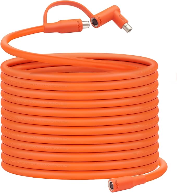 Solar Panel Extension Cable Compatible with Jackery Solar Panel Connector Perfectly for Gz Yeti, Anker, BLUETT, Jackery Portable Power Station (75 Feet)